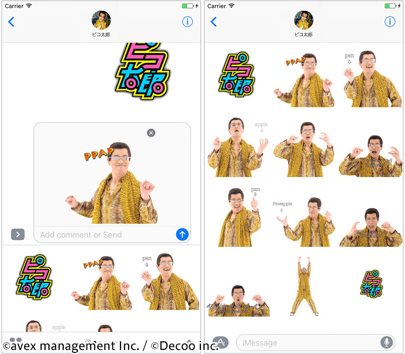 PPAP ステッカー詳細